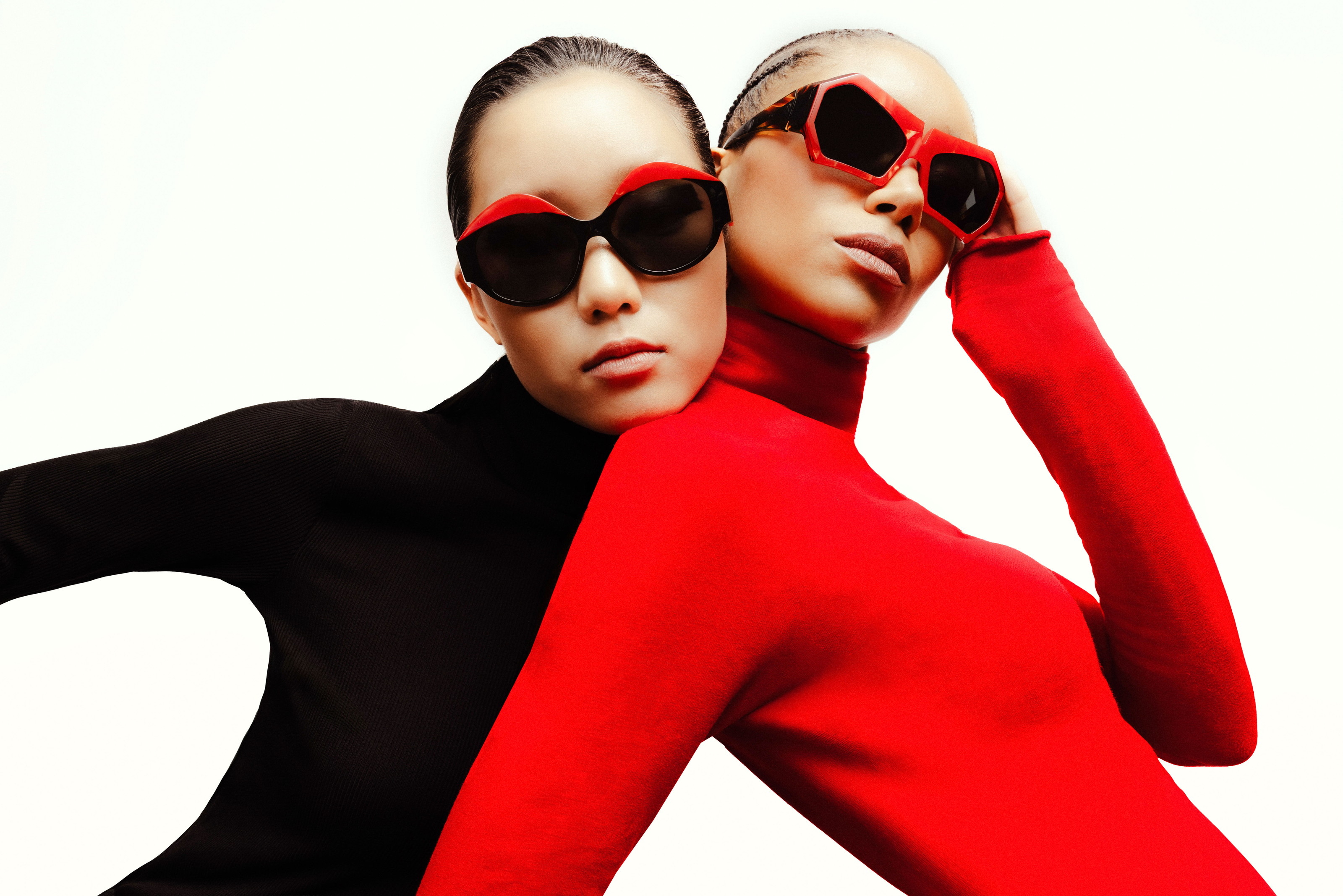 Colour fashion composition